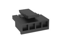 g88mph0421ceu Amphenol Communications Solutions, G88MPH0421 Housing Plug, 3mm Pitch, 4 Way, 1 Row Vertical