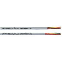 73220224 Lapp UNITRONIC Coiled 0.14 mm² 6 Core Power Cable, Black Polyurethane PUR, 0.5m