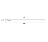 145760 Bailey Electric & Electronics bv Ecobasic LED Tube 2640 lm 24 W LED Tube Light, T8, 4.92ft (1500mm)