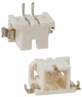 df3ea-2p-2h21 Hirose DF3 Series Right Angle Surface PCB Header, 2 Contact(s), 2 mm Pitch, 1 Row, Shrouded
