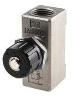 eas4000-f04 SMC AS Series Threaded Flow Regulator, G 1/2 Female Inlet Port x G 1/2 Female Outlet Port