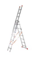 217-799 RS PRO 7 Step Steel Extension Ladder, 5.02mm Open Length