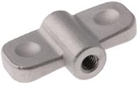 237-738 RS PRO Silver Wing Clamping Knob, M6, Threaded Hole
