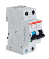 2csr275180r1164-ds201-m-c16-a30 ABB RCBO, 16A Current Rating, 2P Poles, 30mA Trip Sensitivity, Type C, System Pro M Compact Range