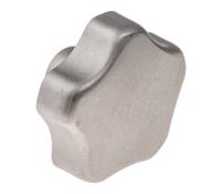 478-614 RS PRO Silver Multiple Lobes Clamping Knob, M8, Threaded Hole