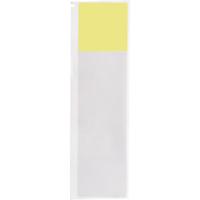 m6-34-427-yl Brady B-427 Yellow, Transparent Label, 38.10mm Width, 38.10mm Height, 50 Qty