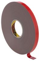 7000033143 3M 4991F, VHB Grey Foam Tape, 19.0mm x 16.50m, 2.30mm Thick