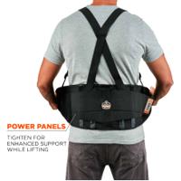11400 Ergodyne Black Back Support Belt