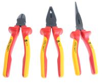 161-158 RS PRO 3-Piece Plier Set, 260 mm Overall