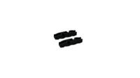 2-8863p1 Anderson Power Products Black PBT cable clamp