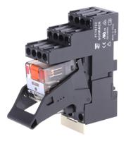 pt2l7rc4-9-1415534-0 TE Connectivity DIN Rail Power Relay, 24V ac Coil, 12A Switching Current, DPDT