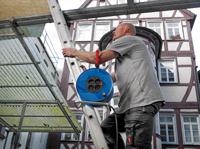 1200261 brennenstuhl 50m 4 Socket Type E - French Extension Reel, 230 V, IP20