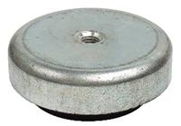 126-3906 RS PRO M12 Rubber Adjustable Foot, 400kg Static Load Capacity