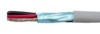 78134-sl005 Alpha Wire Ecogen Ecocable Mini Control Cable, 4 Cores, 0.38 mm² 22 AWG, Screened, 30 m, Grey Modified Polyphenylene