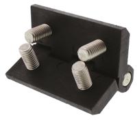 283-4108 Steinbach & Vollman PC Butt Hinge, Bolt-on Fixing, 60mm x 60mm x 8mm