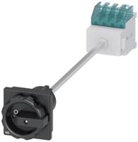 3ld2015-0tk51 Siemens 3P Pole Panel Mount Non-Fused Switch Disconnector - 16A Maximum Current, 7.5kW Power Rating, IP65