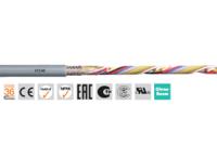 cf2400208-100m Igus chainflex CF240 Data Cable, 8 Cores 0.25 mm² 23 AWG, Screened, 100 m, Grey Polyvinyl Chloride Sheath