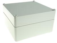 74042301 Spelsberg AK Compact Range Series Grey Polystyrene Enclosure, IP65, Grey Lid, 200 x 200 x 113.4mm