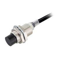 e2e-x16mb1t18-2m Omron Inductive Threaded Barrel Proximity Sensor, M18, 16 mm Detection, PNP NO, 10 → 30 V dc