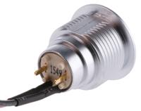57m-511g ITW Switches 57M Series Illuminated Push Button Switch, Momentary, Panel Mount, 16.1mm Cutout, SPST, Green LED, 48V dc,