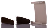 rtm2601-brb CAMDENBOSS 2000 Series Beige, Brown Aluminium Desktop Enclosure, Sloped Front, 210 x 178 x 55mm