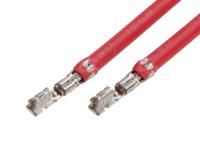 2196762121 Molex Female Mini-SPOX to Female Mini-SPOX Crimped Wire, 75mm, 22AWG, Red
