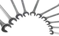 487-084 RS PRO 10-Piece Spanner Set, 8 → 19 mm, Chrome Vanadium Steel