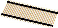 61303211221 Wurth Elektronik WR-PHD Series Horizontal Through Hole Pin Header, 32 Contact(s), 2.54 mm Pitch, 1 Row, Unshrouded