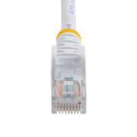 45pat5mwh StarTech.com, 5m Cat5e, White RJ45 to Male RJ45 Male, U/UTP Unshielded, Terminated PVC Sheath