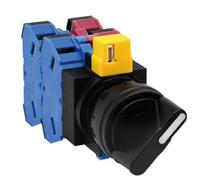 hw1s-3jt21n1 Idec Knob Selector Switch - (2NO - 1NC) 22.3mm Cutout Diameter 3 Positions