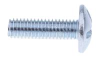 277-626 Bright Zinc Plated Steel Roofing Bolt, M6 x 20mm