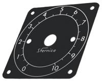 accrfcadrancg78 Vishay Panel Dial for Rheostat, ACCRFCADRANCG78
