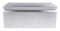 842-8318 RS PRO Unpainted Stainless Steel Terminal Box, IP66, 300 x 150 x 120mm