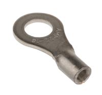 321895 TE Connectivity, STRATO-THERM Uninsulated Ring Terminal, M4 Stud Size, 0.26mm² to 1.65mm² Wire Size