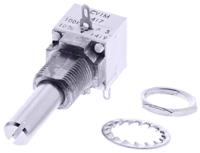 p11s2v0flsy00d0046 Vishay P11S 100kΩ Rotary Potentiometer 1-Gang Panel Mount, P11S2V0FLSY00D0046