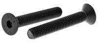 822-9158 RS PRO Black, Self-Colour Steel Hex Socket Countersunk Screw, DIN 7991, M8 x 50mm