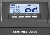 stw-6000 Riello 220 → 240V Input Stand Alone Uninterruptible Power Supply, 6000VA (6kW), Sentinel Tower