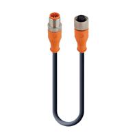 64554-rst-8-rkt-8-6-3375-m Lumberg Automation Male 8 way M12 to Female 8 way M12 Sensor Actuator Cable