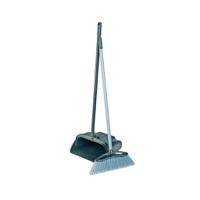 101045 Robert Scott Black, Grey Dustpan & Brush for Dust Cleaning with brush included