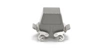 208-4777 RS PRO Heavy Duty Power Connector Housing, M25 Thread, Side Entry