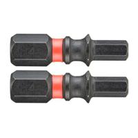enh104 Facom Hexagon Screwdriver Bit, 4 mm Tip