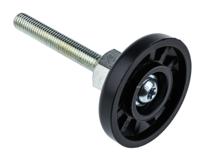 767-5840 RS PRO M10 Thread Pivot Foot, 10mm 6mm Groove