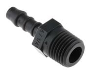 795-118 RS PRO Hose Connector, Straight Hose Tail Adaptor, BSP 1/4in 6mm ID