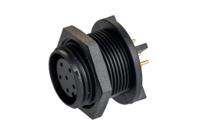 px041306spc Bulgin Circular Connector, 6 Contacts, PCB, Miniature Connector, Socket, Female, IP68, Buccaneer 400 Series