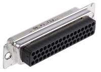865650sltlf Amphenol Communications Solutions 8656 50 Way Cable Mount D-sub Connector Socket, 2.76mm Pitch