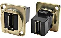 203-5565 RS PRO Type A 2 Way Female Feedthrough HDMI Connector