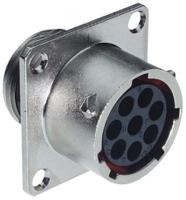 ut001619sh6 Souriau Sunbank by Eaton Circular Connector, 19 Contacts, Flange, Standard Connector, Plug, Female, IP68, IP69K, UT0