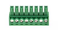 1803633 Phoenix Contact, 3.81mm Pitch, MC 1.5/ 8-ST-3.81, 8 Way, , Pluggable Terminal Block, Plug, Cable Mount, Screw
