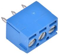 691103110003 Wurth Elektronik 1031 Series PCB Terminal Block, 3-Contact, 3.5mm Pitch, Through Hole Mount, 1-Row, Solder Termination