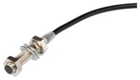 e2e-x4b1tl8-2m Omron Inductive Threaded Barrel Proximity Sensor, M8, 4 mm Detection, PNP NO, 10 → 30 V dc
